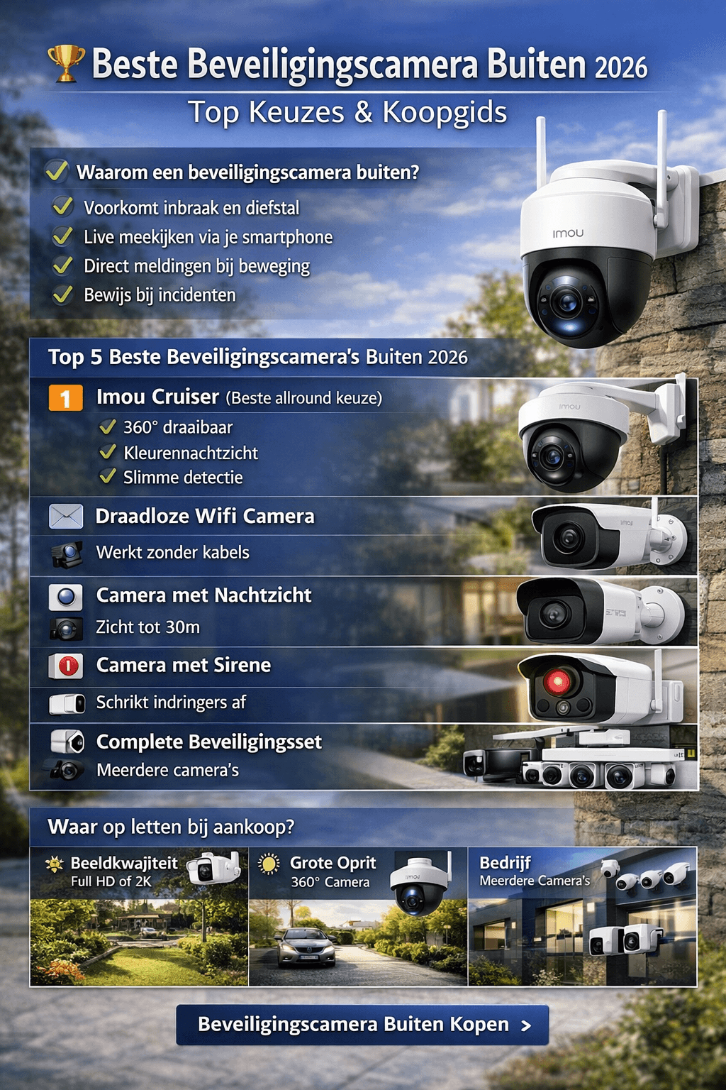 Beveilings camera’s in twente