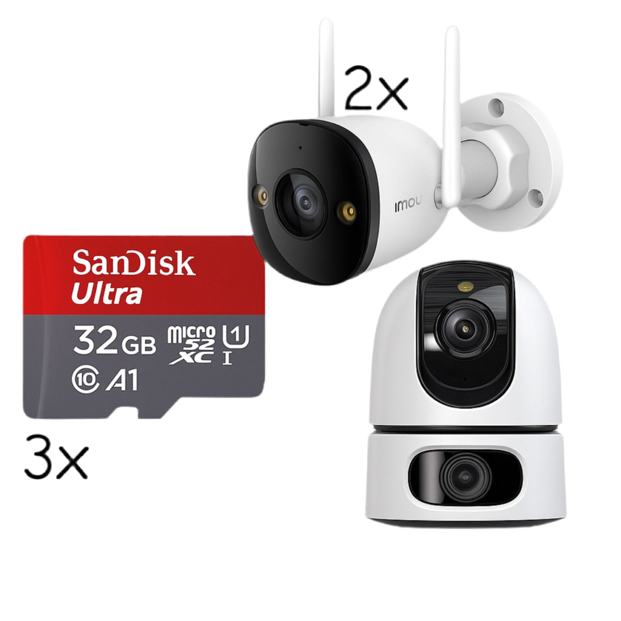 A-IMOU Totaalbeveiligingspakket – Binnen én Buiten Volledig Beschermd met Gecertificeerde Topkwaliteit