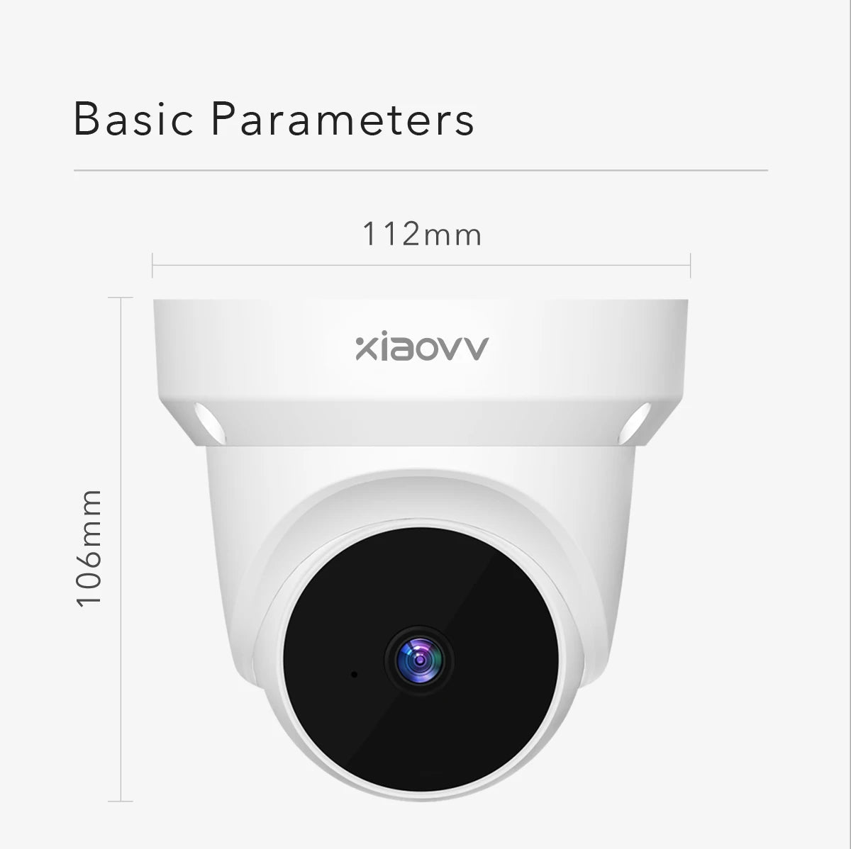 Draadloze Dome Beveiligingscamera – 3MP | 360° Pan & Tilt | Bewegingsdetectie