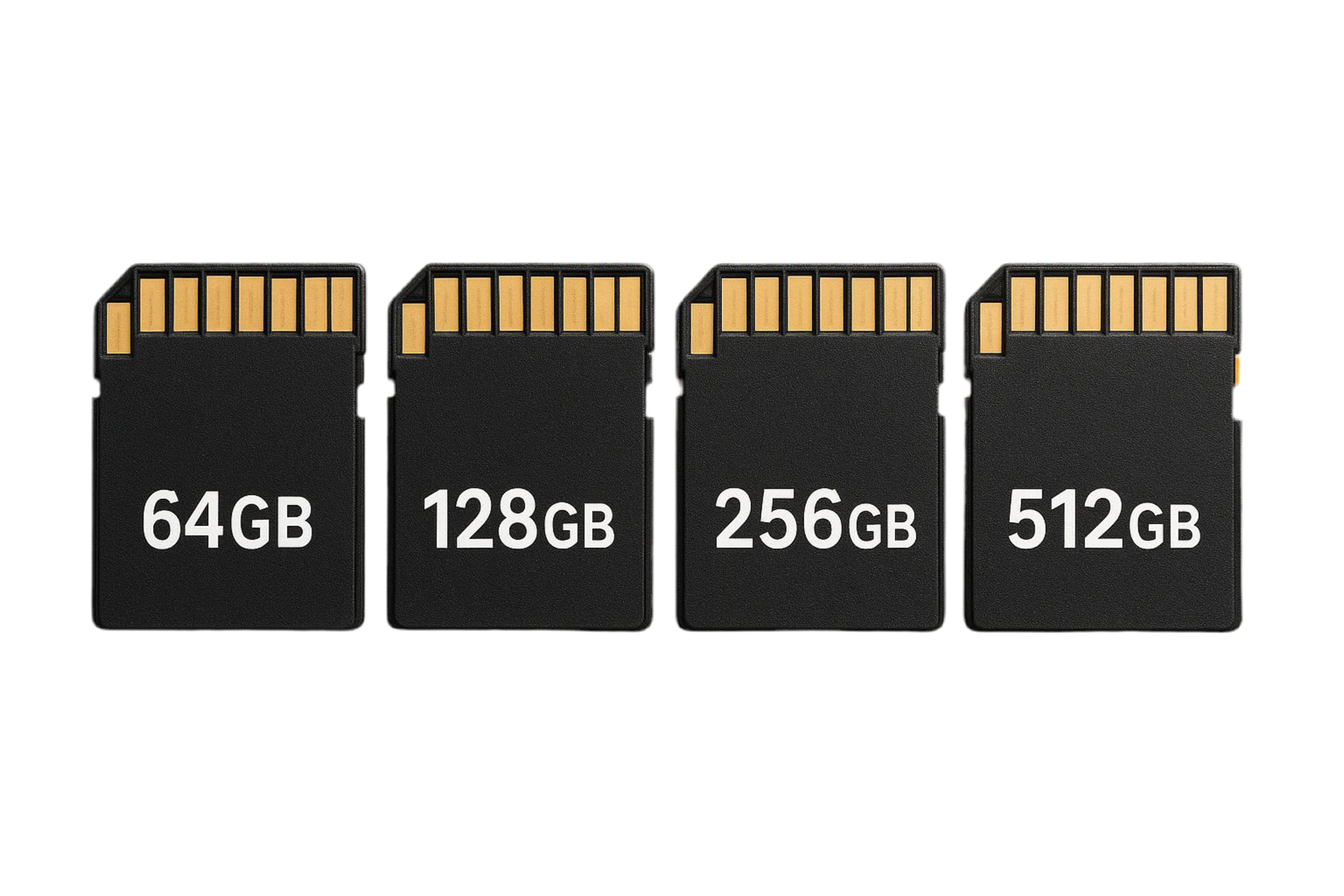 64GB / 128GB / 256GB / 512GB kaart – Betrouwbare Opslag voor Beveiligingscamera’s