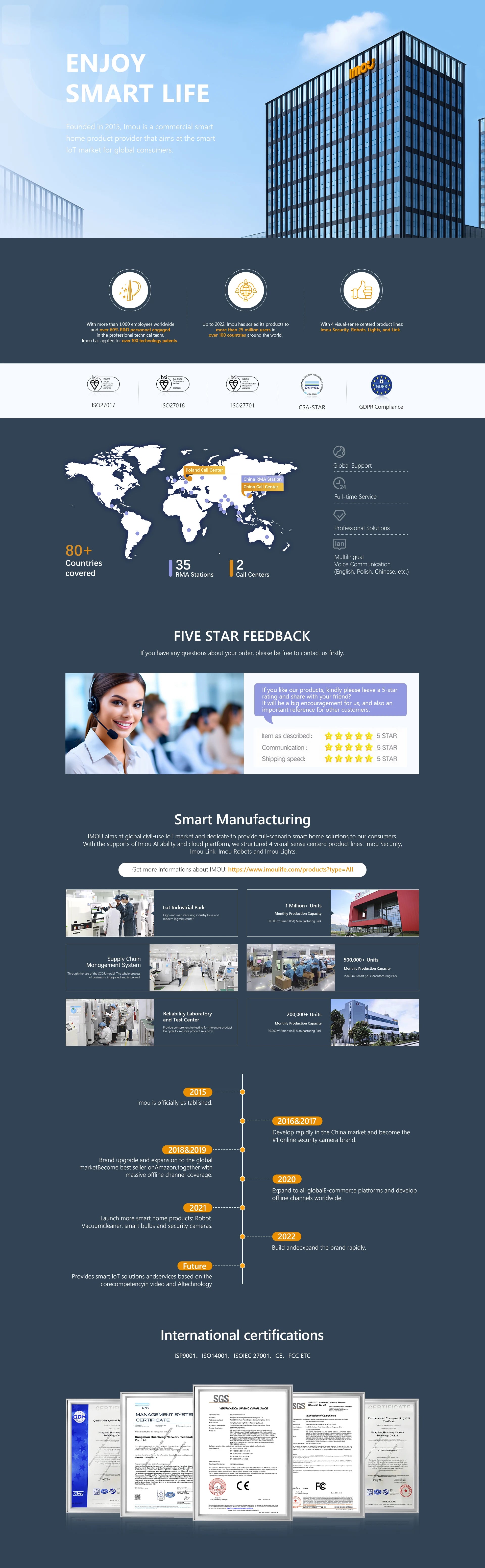 Imou 3MP Slimme Video Deurbel met Chime – Veiligheid Zonder Abonnementskosten