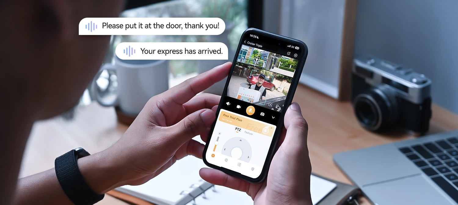 IMOU Cruiser Dual Beveiligingscamera – 8MP Outdoor WiFi Camera met AI Detectie &amp; Nachtzicht