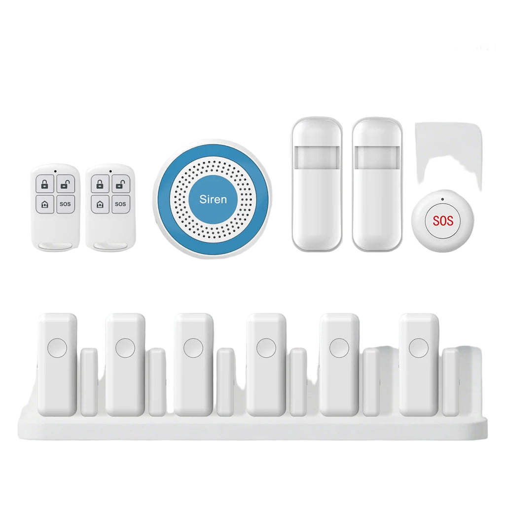 Alarmsysteem – Slimme Beveiliging met App-bediening | Werkt met Alexa & Tuya