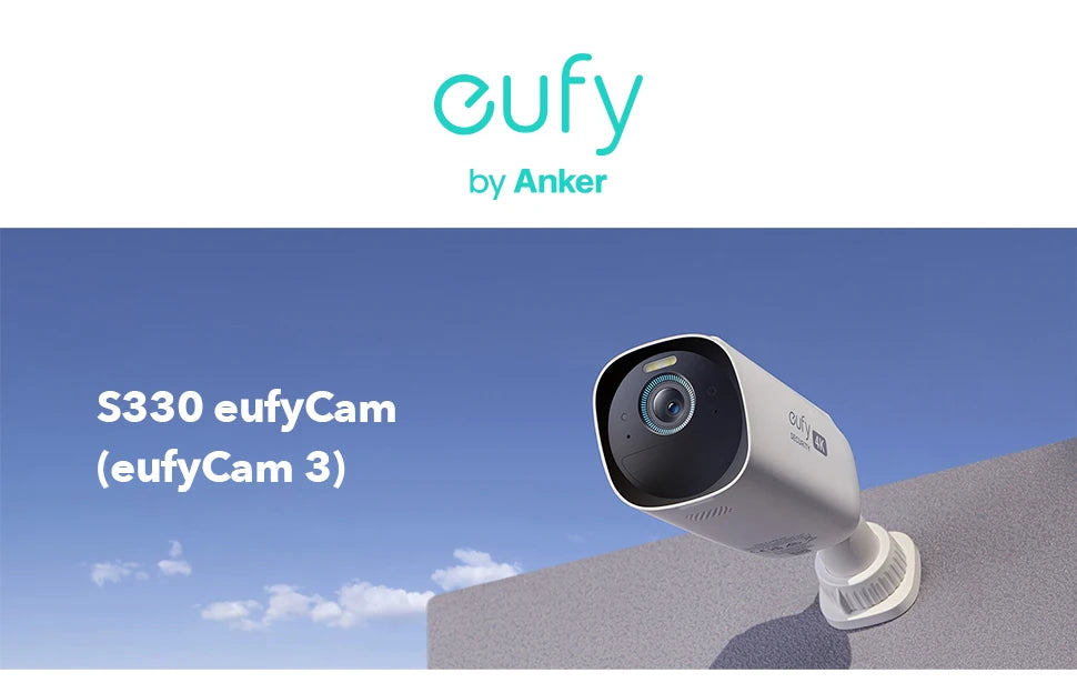 Eufy 8MP AI Beveiligingscamera met Gezichtsherkenning – Quad-Lens | High tech | Kleurennachtzicht | IP66