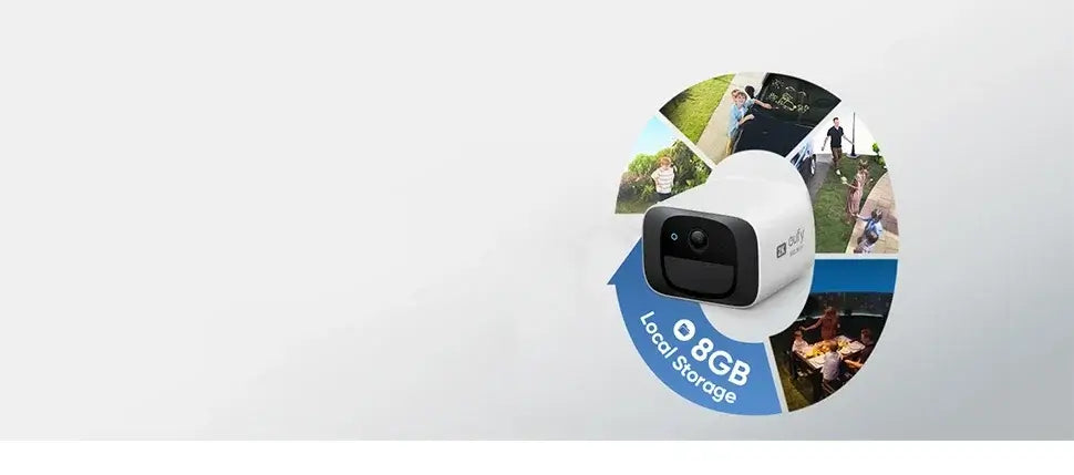Eufy T8B00 Beveiligingscamera – 4MP Draadloze Outdoor Camera met AI &amp; Lokale Opslag