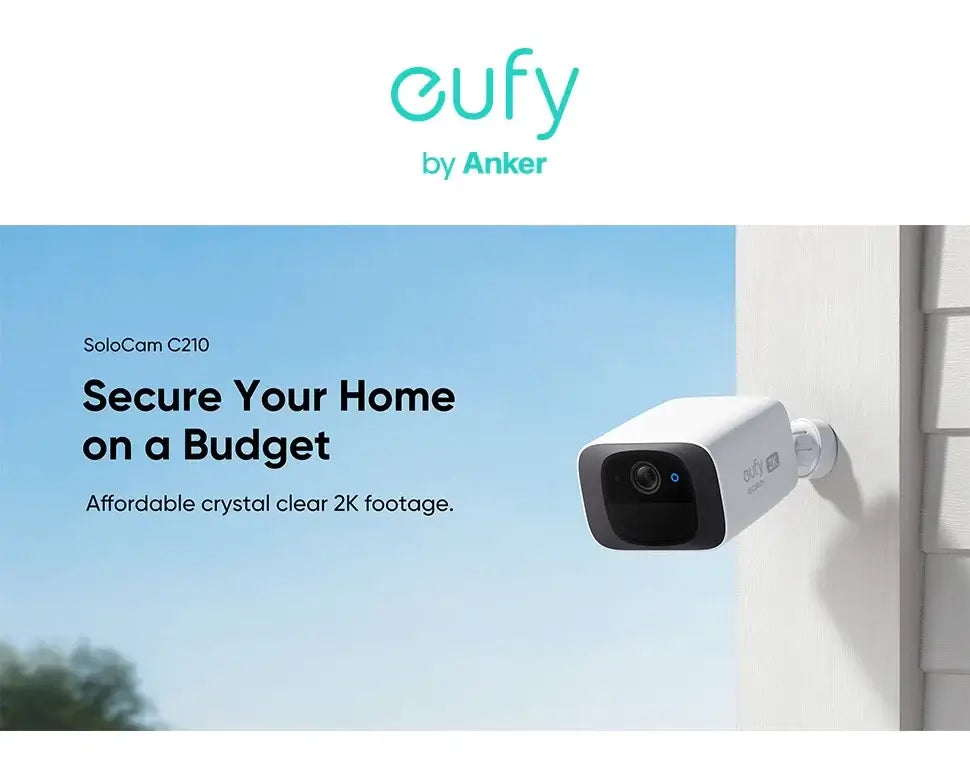 Eufy T8B00 Beveiligingscamera – 4MP Draadloze Outdoor Camera met AI &amp; Lokale Opslag