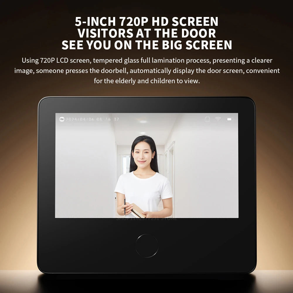 Xiaomi Smart Cat Eye 2 – Slimme Video Deurbel met 5” Display