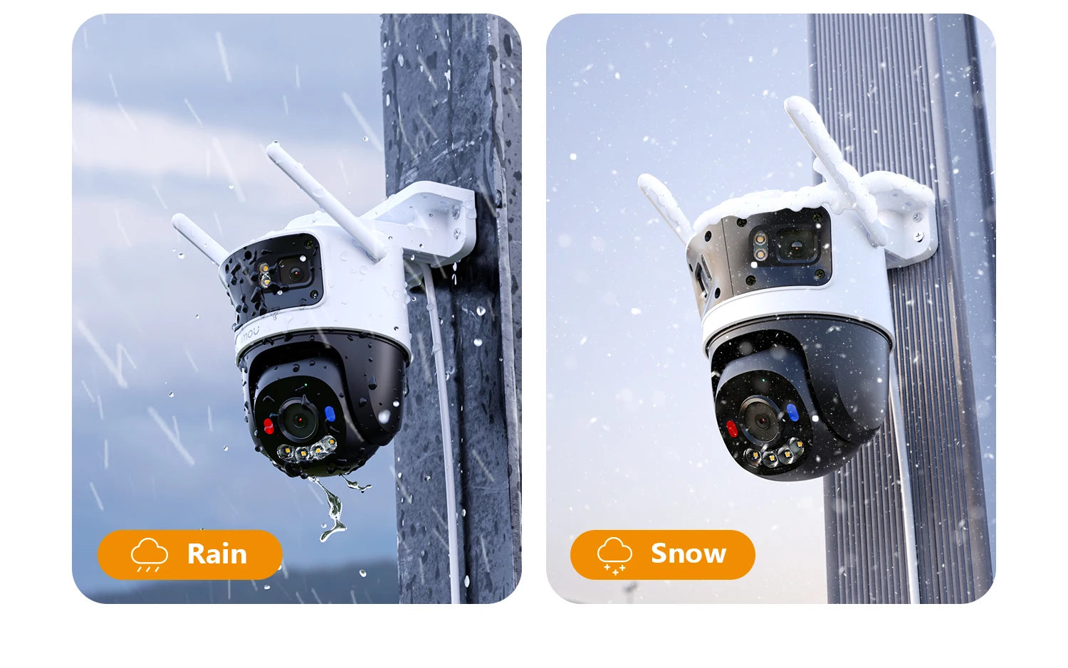 IMOU Cruiser Dual Beveiligingscamera – 8MP Outdoor WiFi Camera met AI Detectie &amp; Nachtzicht