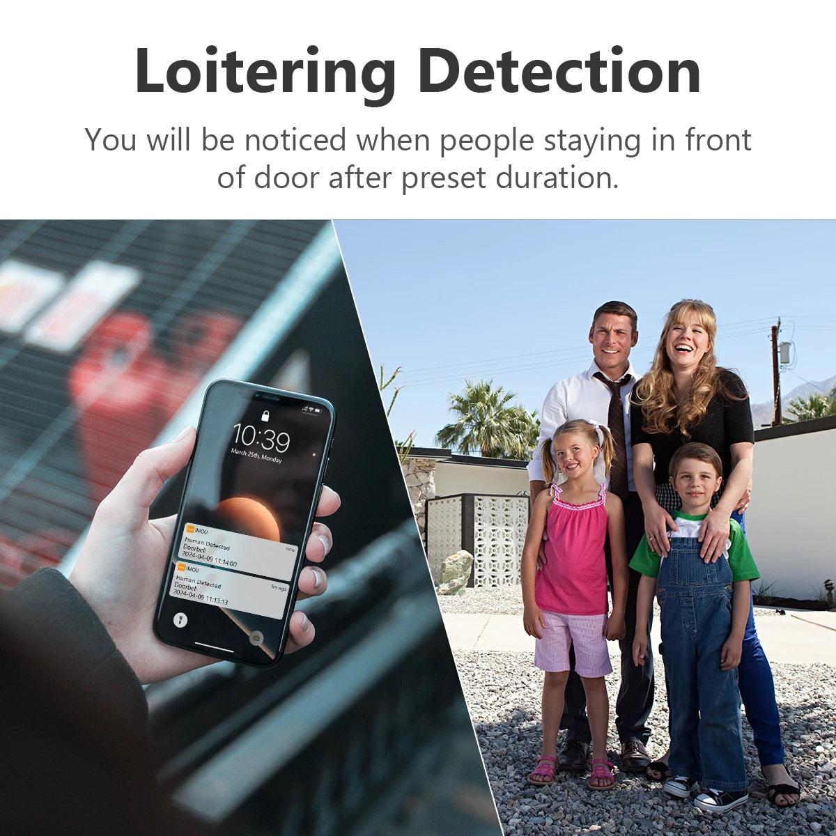 Imou 3MP Slimme Video Deurbel met Chime – Veiligheid Zonder Abonnementskosten