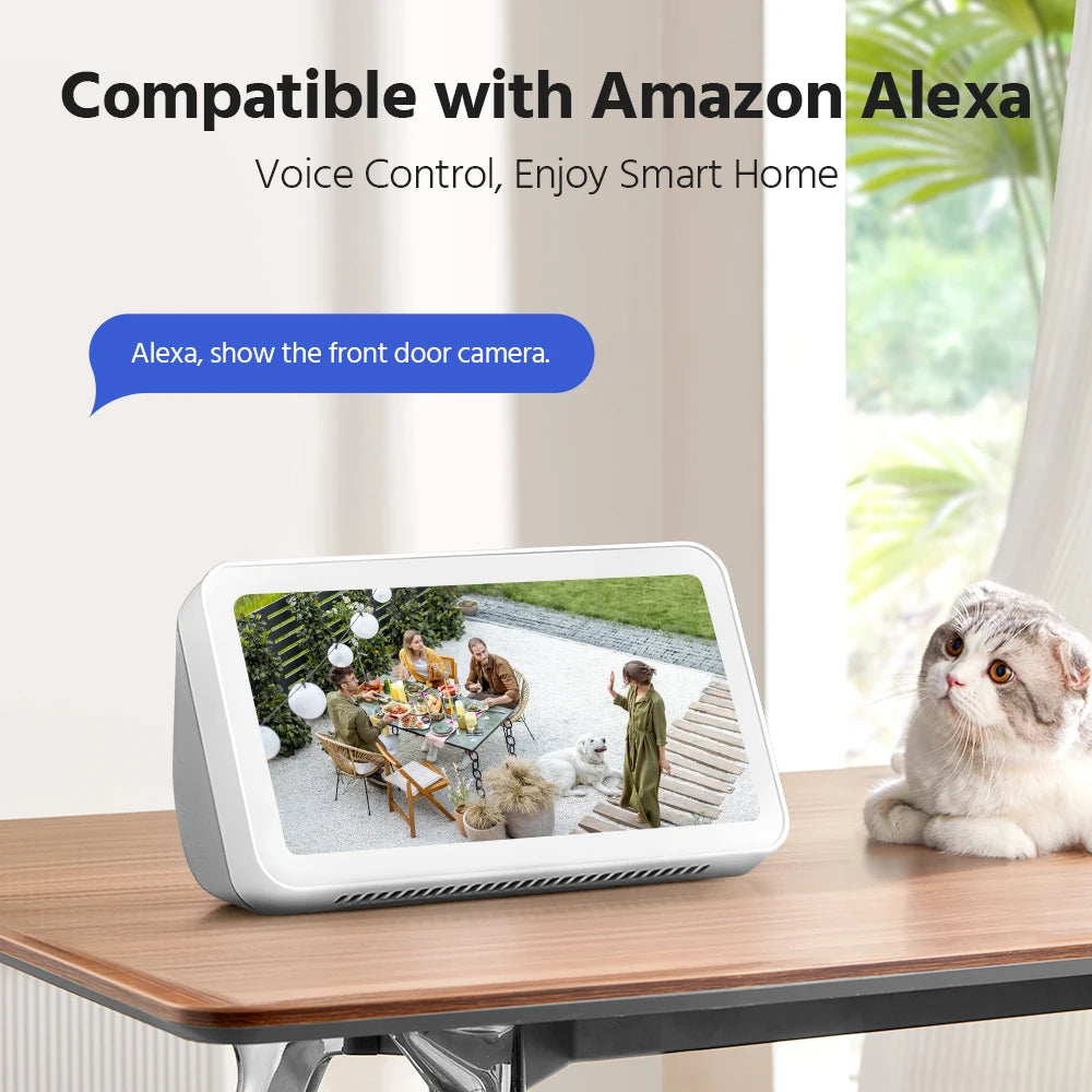 Draadloos 4-Kanaals Beveiligingssysteem met 2K FHD – Slimme Beveiliging voor Thuis en Bedrijf