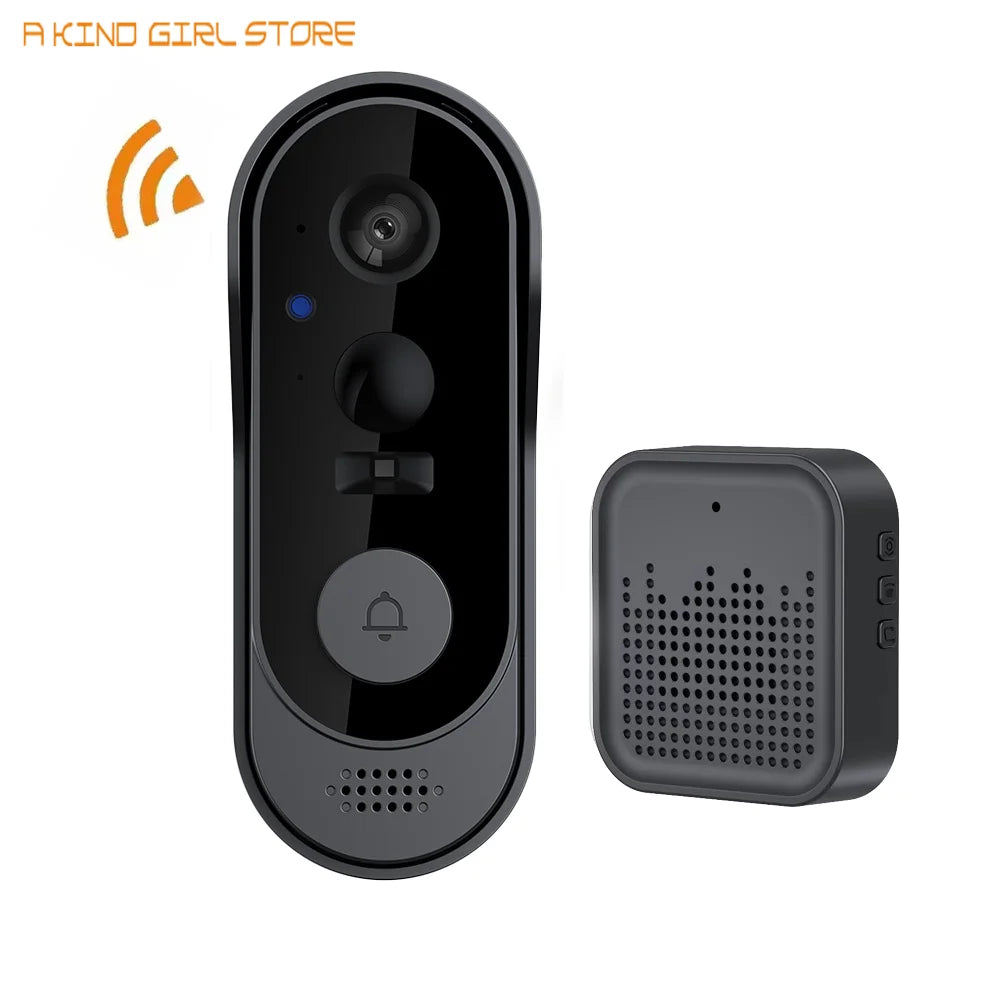 Draadloze Video Deurbel met Camera (IP65, WiFi, Smart App)