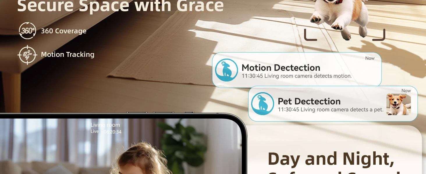 Beveiligingscamera (3MP) – Camera van 24HOMESECURE