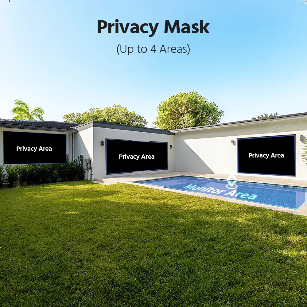 Draadloos 4-Kanaals Beveiligingssysteem met 2K FHD – Slimme Beveiliging voor Thuis en Bedrijf