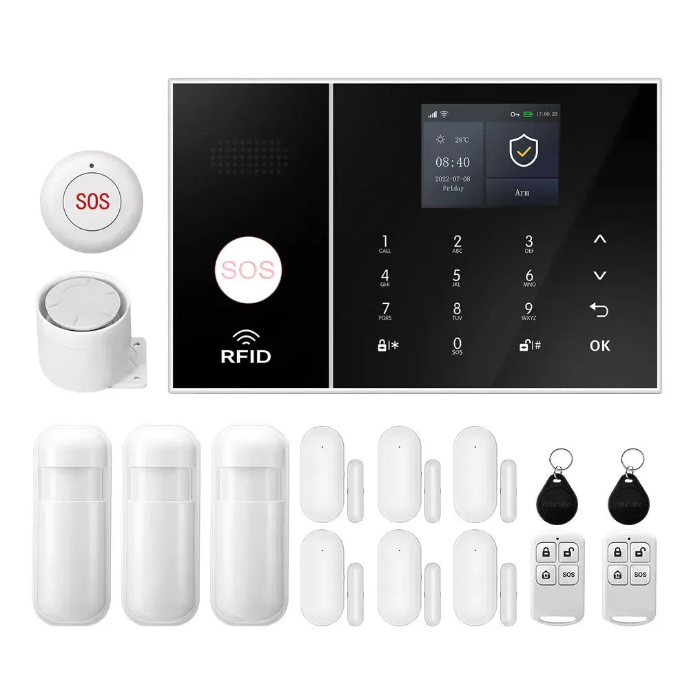 Draadloos Smart Home Alarmsysteem – Complete Beveiliging voor Thuis
