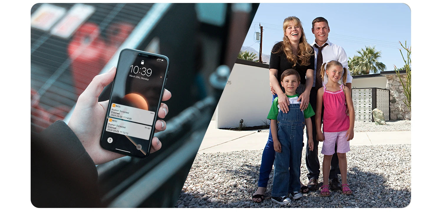 Imou 3MP Slimme Video Deurbel met Chime – Veiligheid Zonder Abonnementskosten