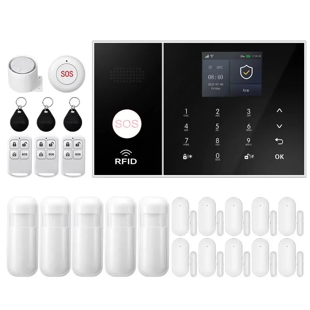 Draadloos Smart Home Alarmsysteem – Complete Beveiliging voor Thuis
