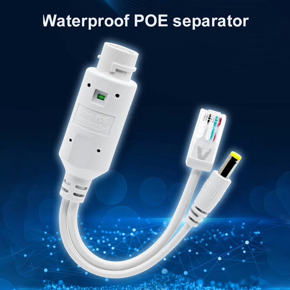 PoE Splitter Adapter | Voor Beveiligingscamera's zonder PoE-ondersteuning