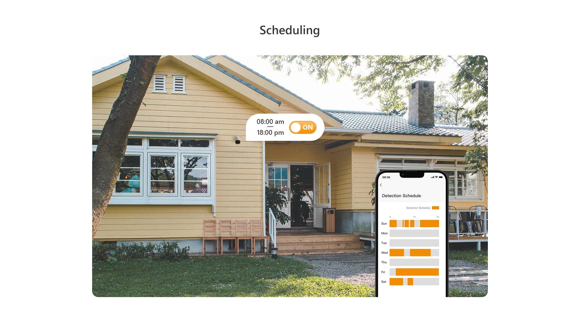 Imou Bullet 3C – 5MP Outdoor Beveiligingscamera | Krachtige AI-detectie &amp; Haarscherp Beeld