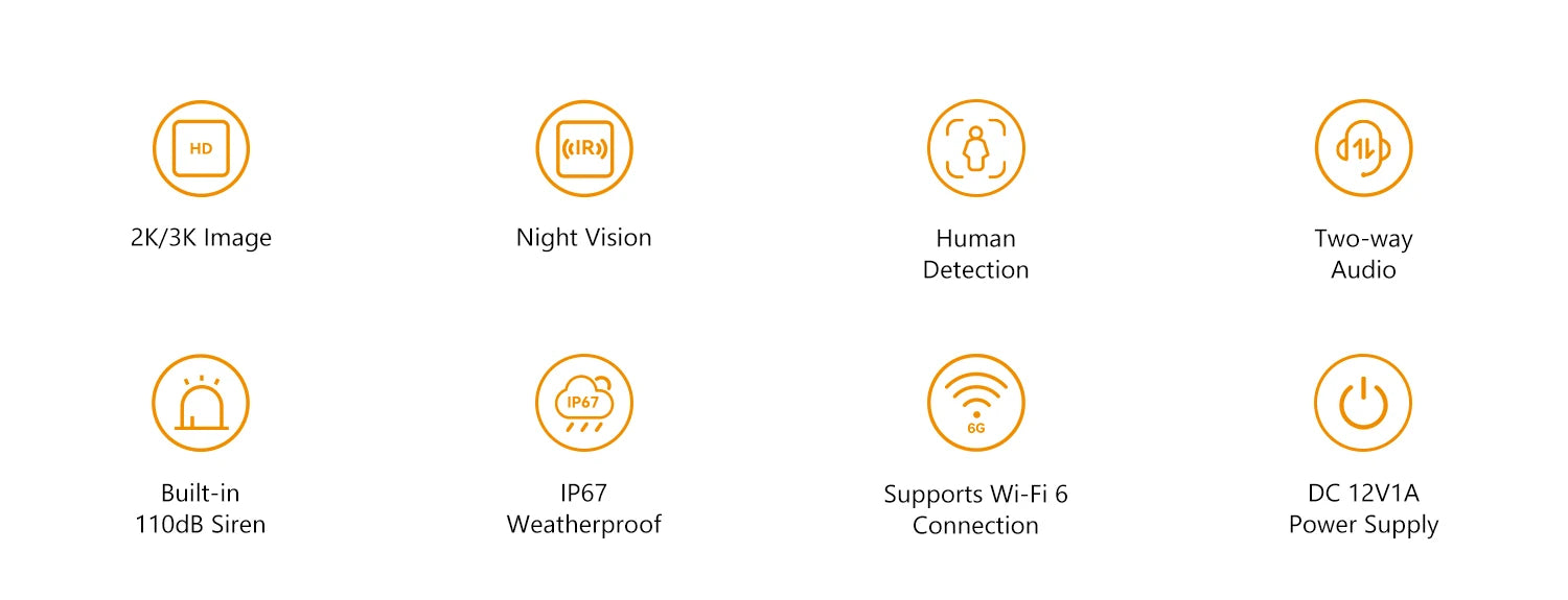 Imou Bullet 3C – 5MP Outdoor Beveiligingscamera | Krachtige AI-detectie &amp; Haarscherp Beeld
