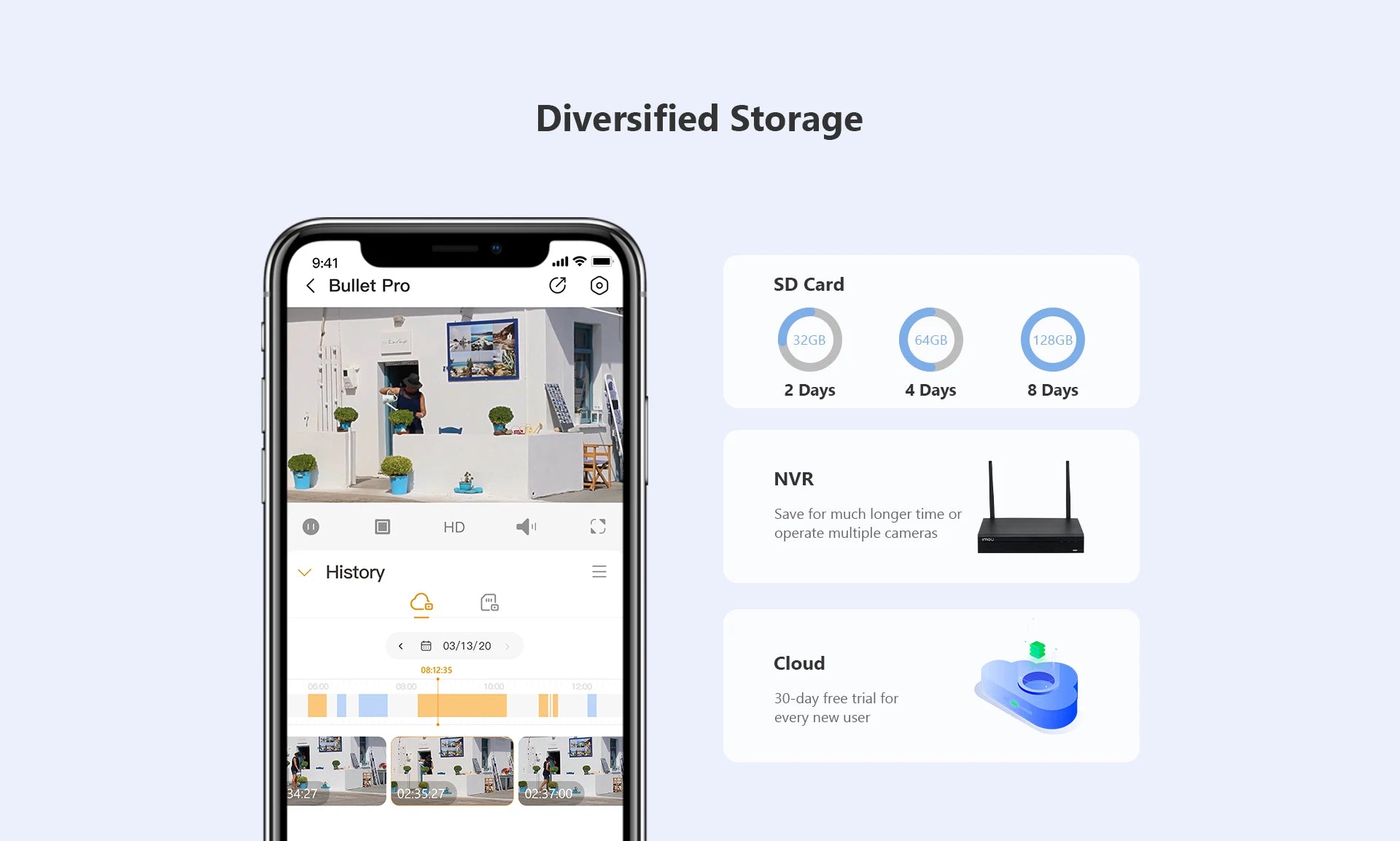 Imou Bullet 3C – 5MP Outdoor Beveiligingscamera | Krachtige AI-detectie &amp; Haarscherp Beeld
