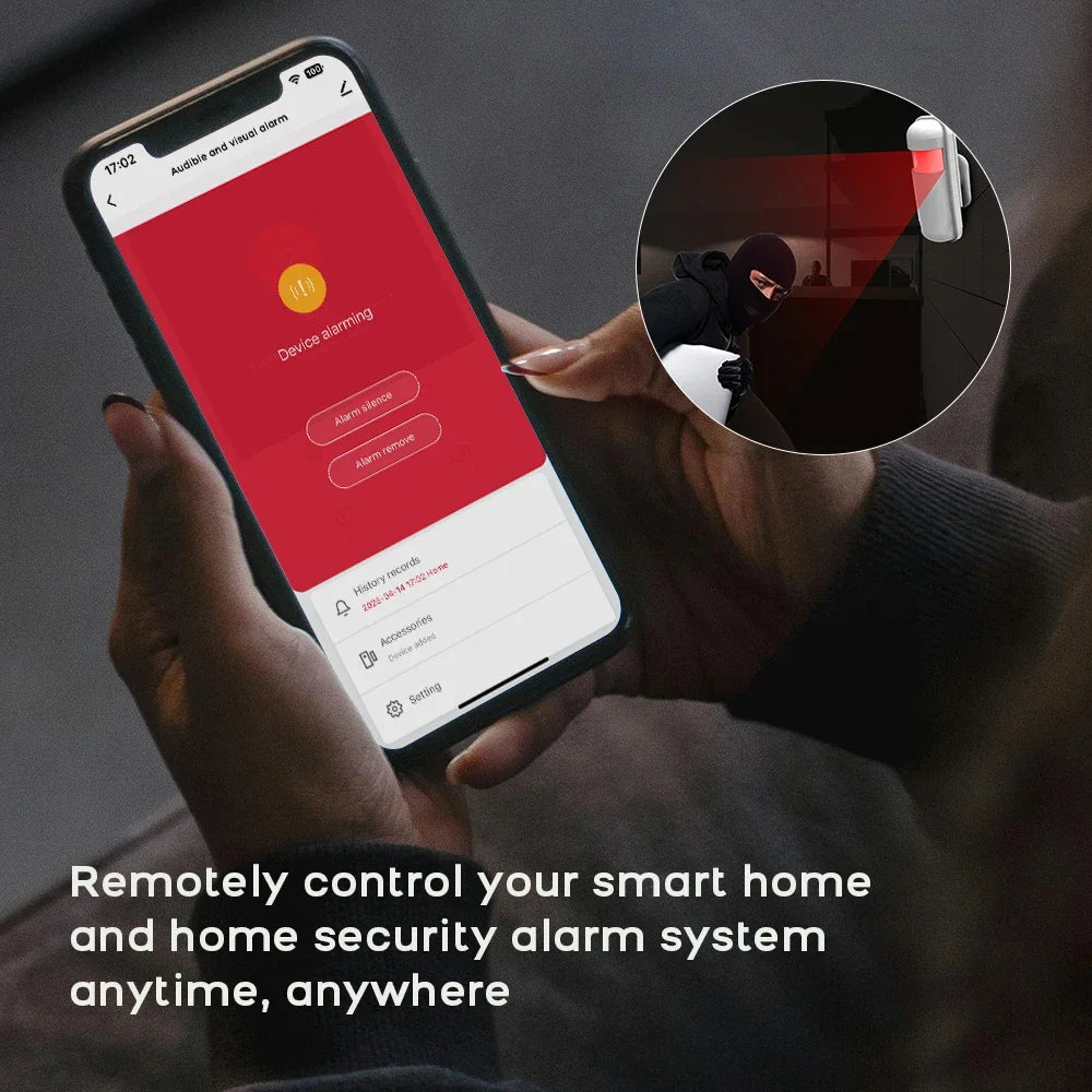 Alarmsysteem – Slimme Beveiliging met App-bediening | Werkt met Alexa & Tuya