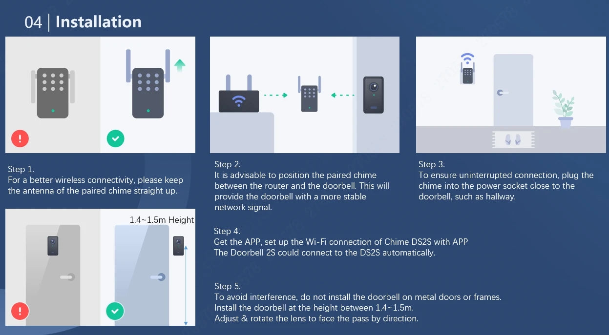 Imou 3MP Slimme Video Deurbel met Chime – Veiligheid Zonder Abonnementskosten
