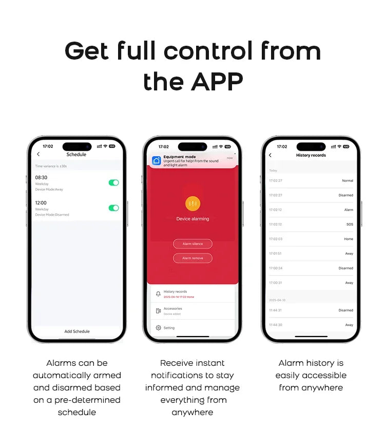 Alarmsysteem – Slimme Beveiliging met App-bediening | Werkt met Alexa & Tuya