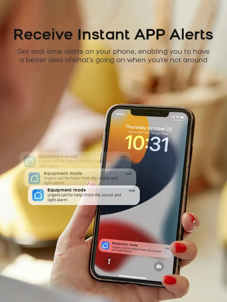 Alarmsysteem – Slimme Beveiliging met App-bediening | Werkt met Alexa & Tuya