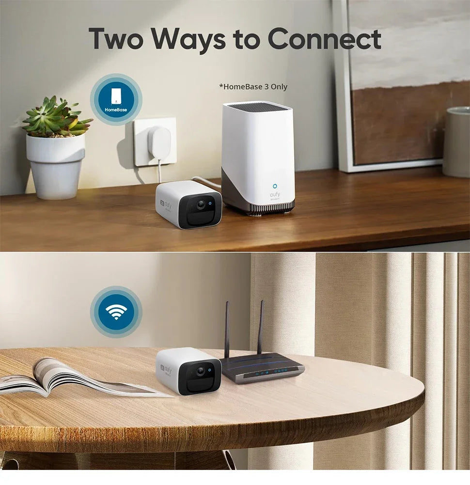 Eufy T8B00 Beveiligingscamera – 4MP Draadloze Outdoor Camera met AI &amp; Lokale Opslag