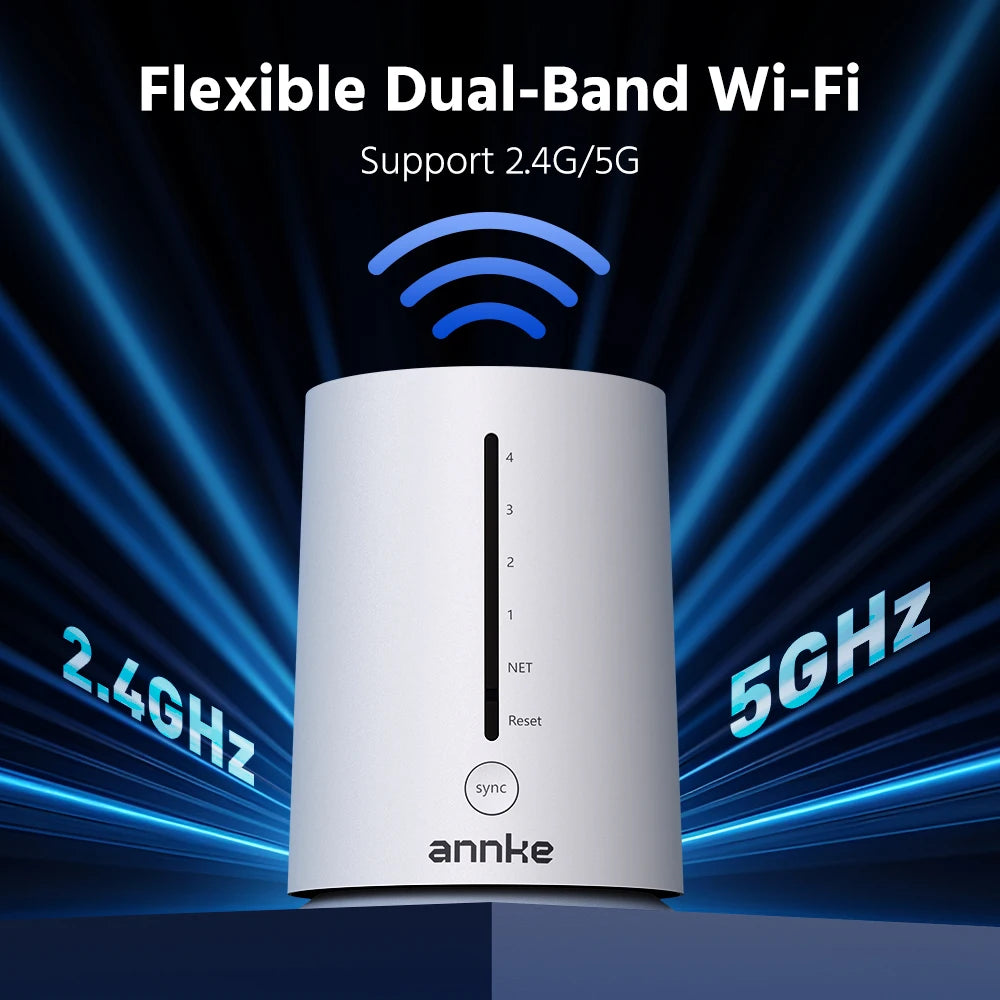 Draadloos 4-Kanaals Beveiligingssysteem met 2K FHD – Slimme Beveiliging voor Thuis en Bedrijf