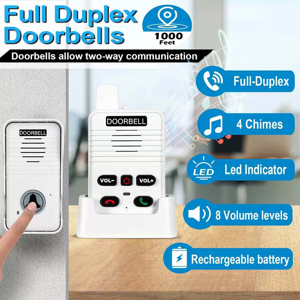 Deurbel Intercom – Speciaal voor Senioren en Mensen met Beperkte Mobiliteit.