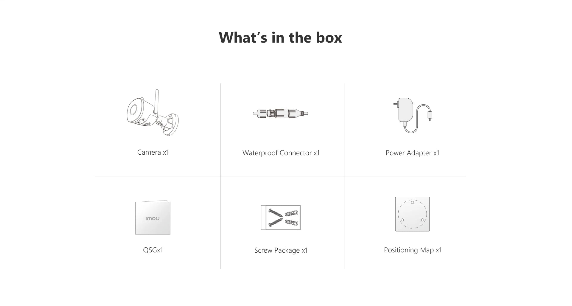 Imou Bullet 3C – 5MP Outdoor Beveiligingscamera | Krachtige AI-detectie &amp; Haarscherp Beeld