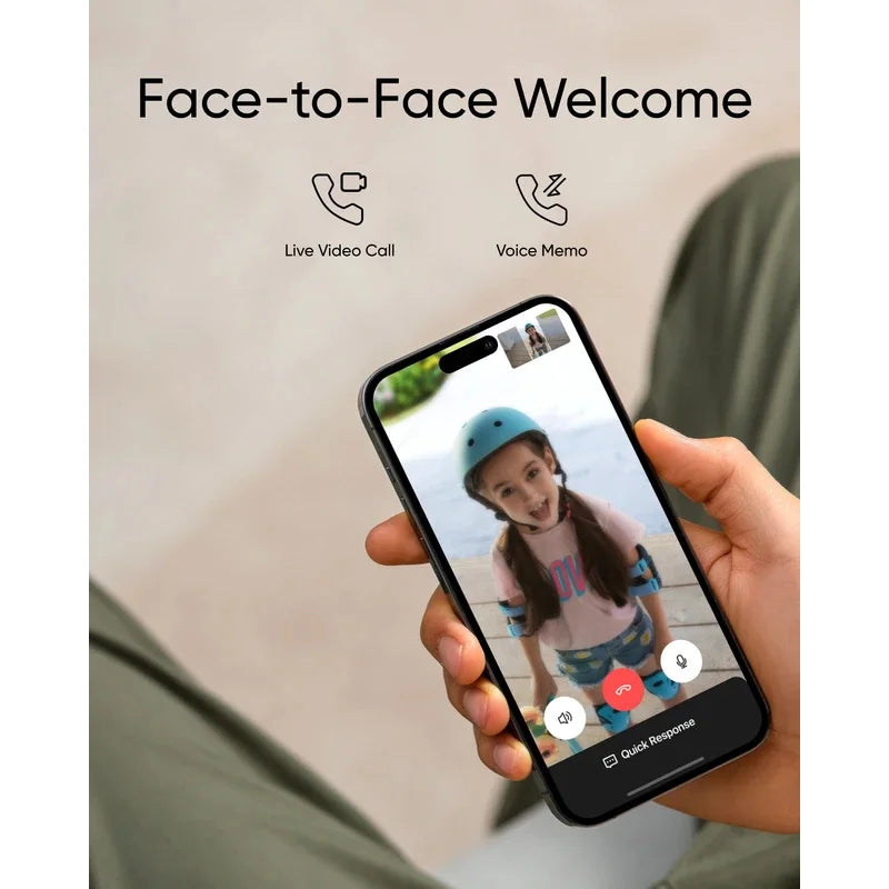 Eufy Video Deurbel | Draadloze Slimme Deurbewaking