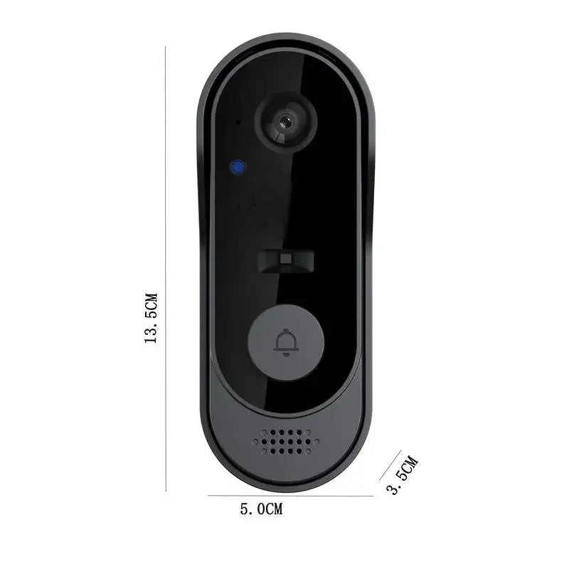 Draadloze Video Deurbel met Camera (IP65, WiFi, Smart App)