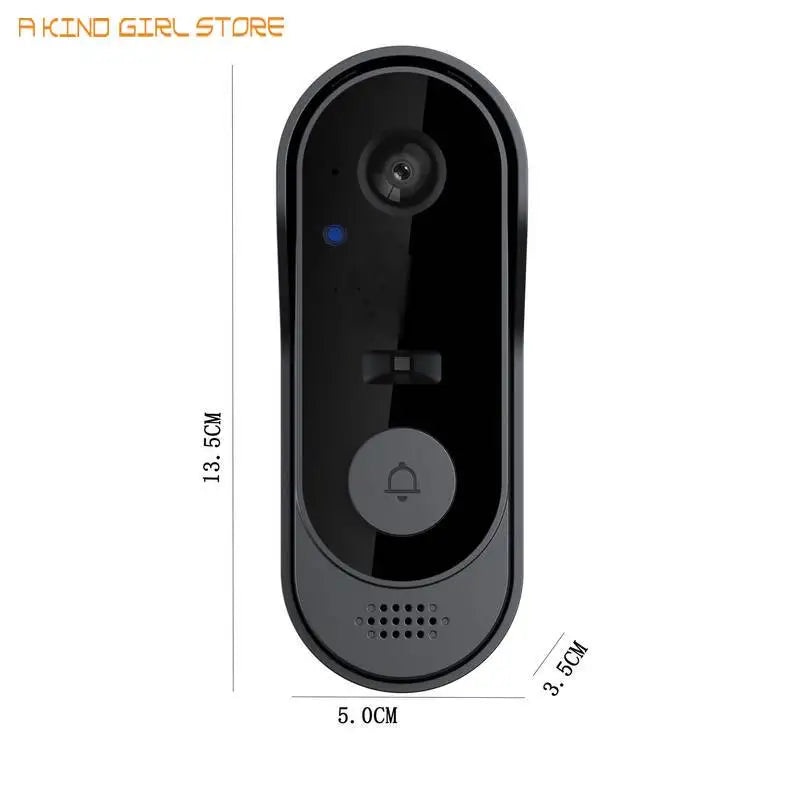 Draadloze Video Deurbel met Camera (IP65, WiFi, Smart App)