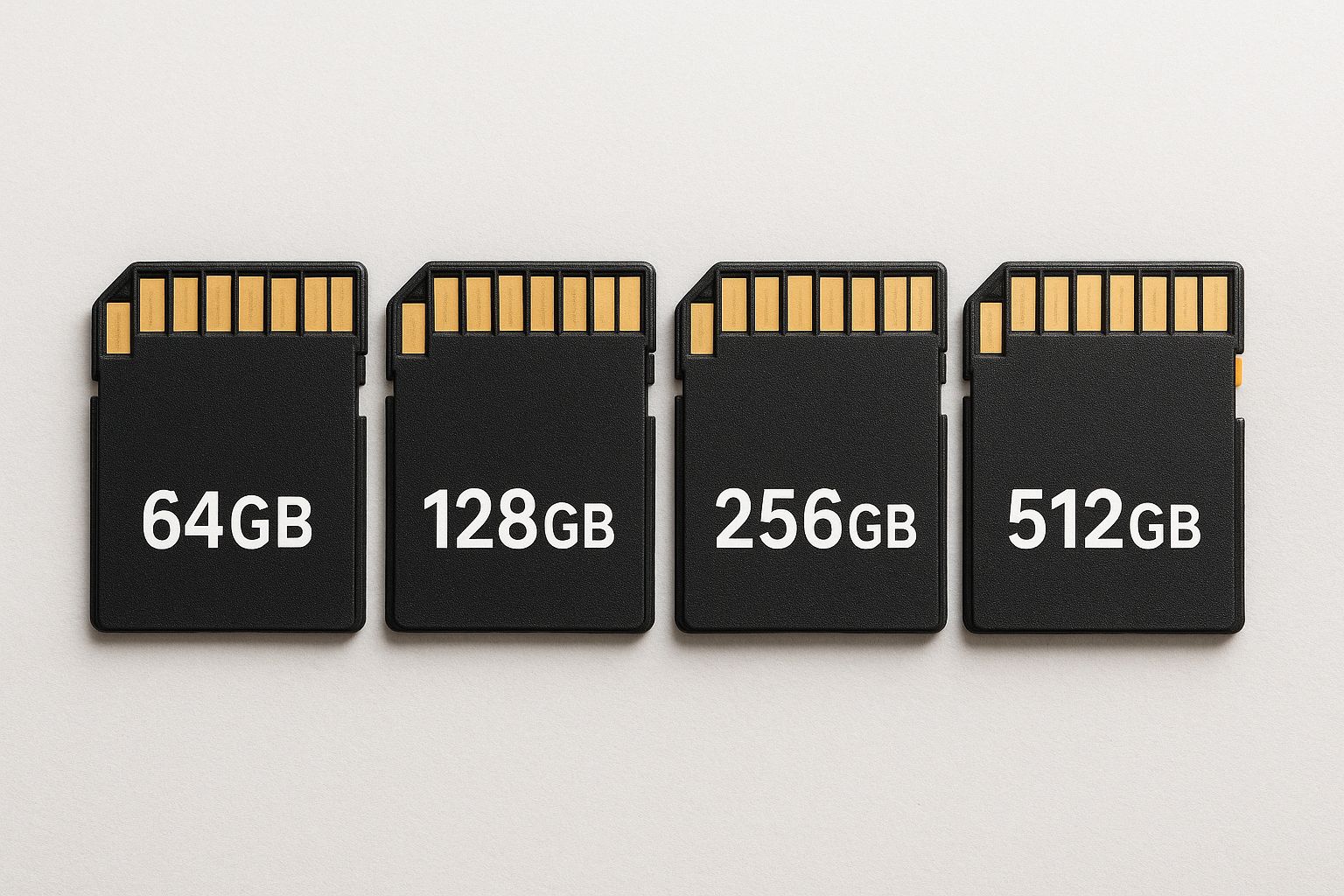 64GB / 128GB / 256GB / 512GB kaart – Betrouwbare Opslag voor Beveiligingscamera’s